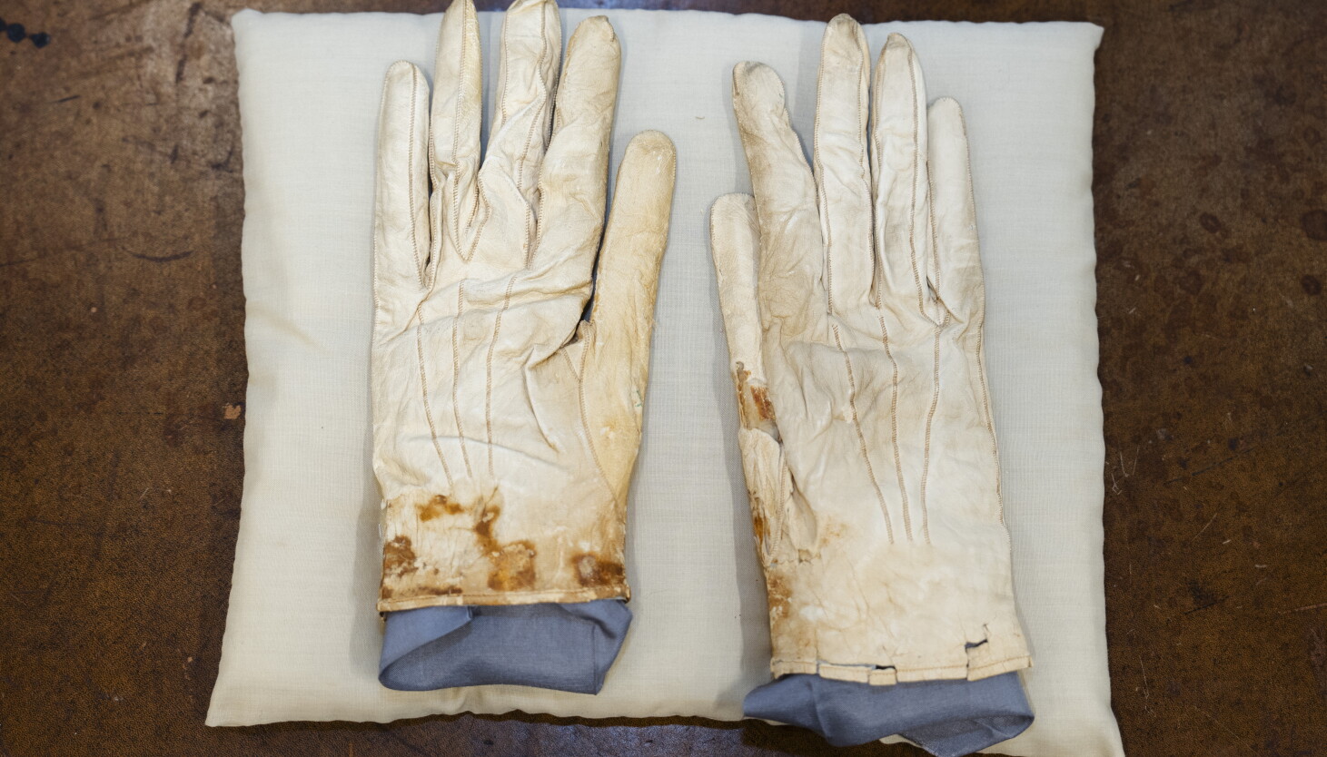 Lincoln's blood-stained gloves from his assassination resurface in California museum