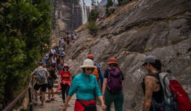 California college wrestling star Ryan George dies after 400-foot fall hiking in Yosemite