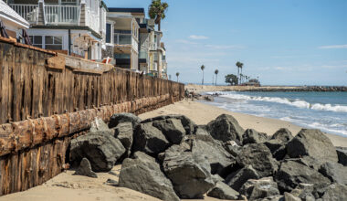 Waves ‘like cannonballs’: Residents return to battered homes, tattered boardwalk after tide recedes • Long Beach Post News