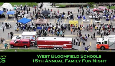 West Bloomfield Schools 15th Annual Family Fun Night Sept 18
