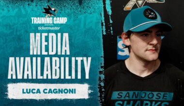 Media Availability (9/19): Cagnoni | San Jose Sharks