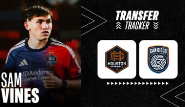San Diego FC acquire Sam Vines on loan from Houston Dynamo