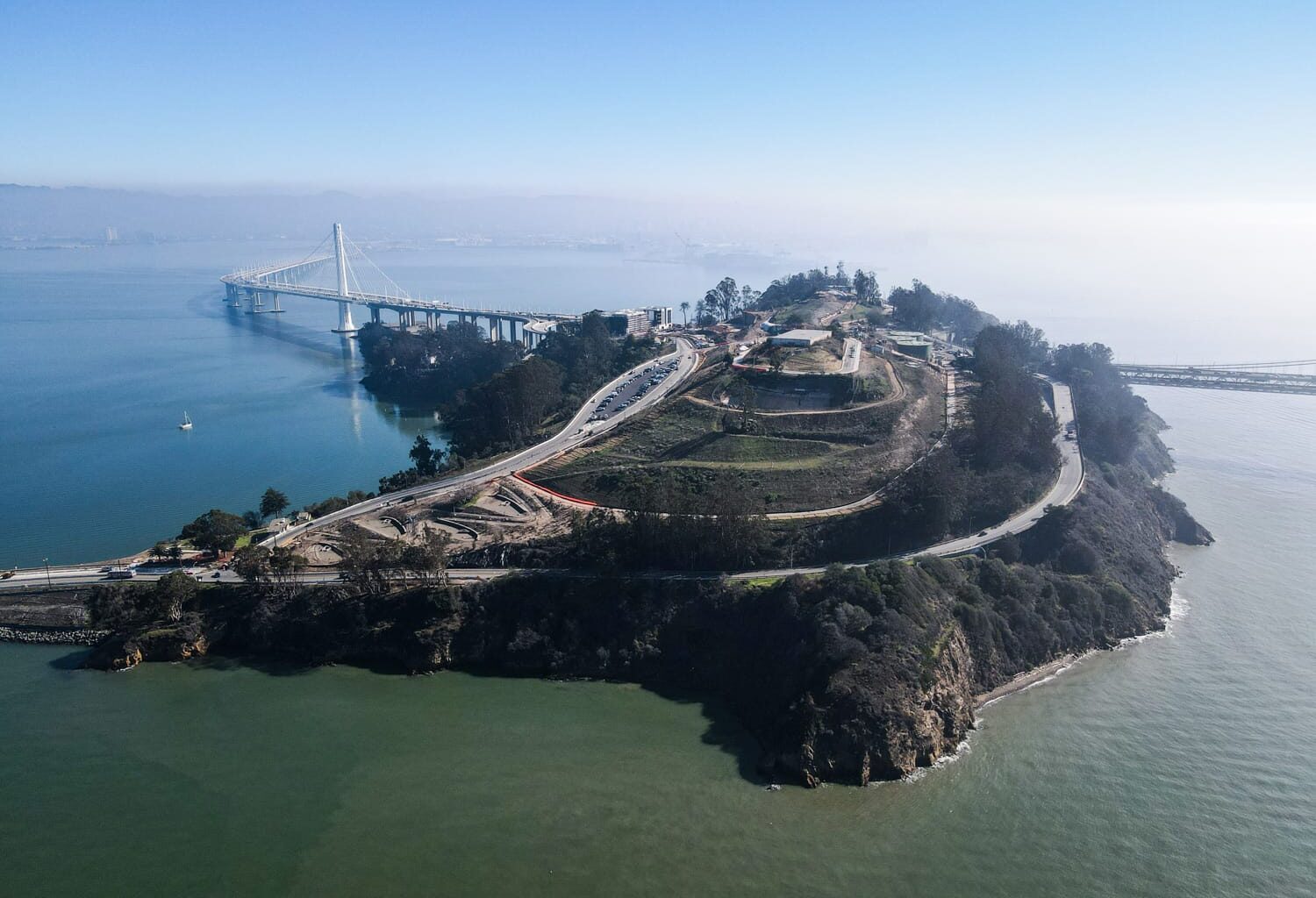 Cherry-Picker That Fell Off Flatbed Truck Led to Yerba Buena Island Ramp Closure, Traffic