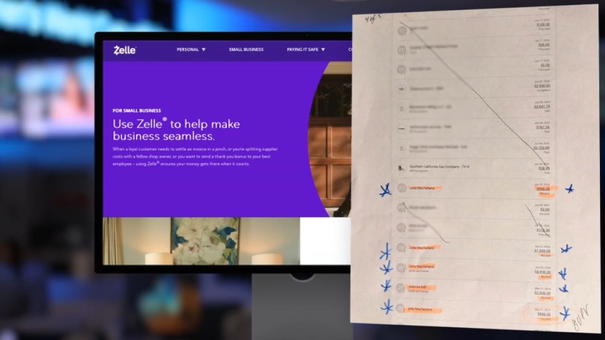Burbank owner questions BofA’s review of $2,000 Zelle transfer – NBC Los Angeles