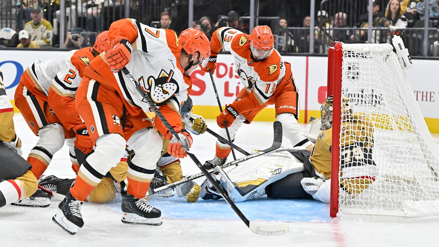 Anaheim Ducks v Vegas Golden Knights