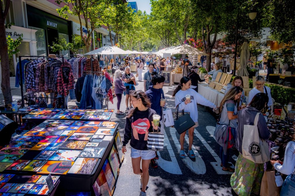 Makers Market’s Local Artist Street Fair — 11 a.m. – 6 p.m. at Santana Row, San José