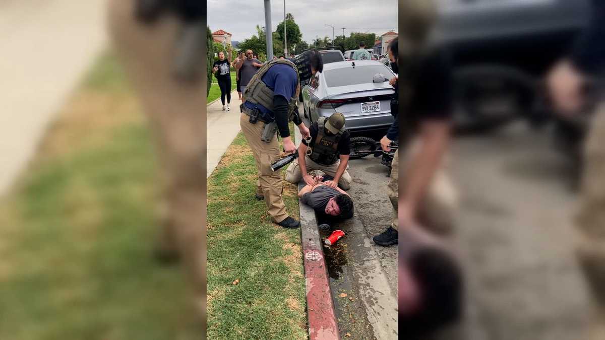 US citizen injured during California ICE incident, officials say