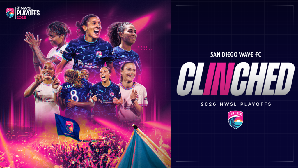 San Diego Wave FC Clinches 2026 NWSL Playoff Berth with 2-1 Win over Orlando Pride