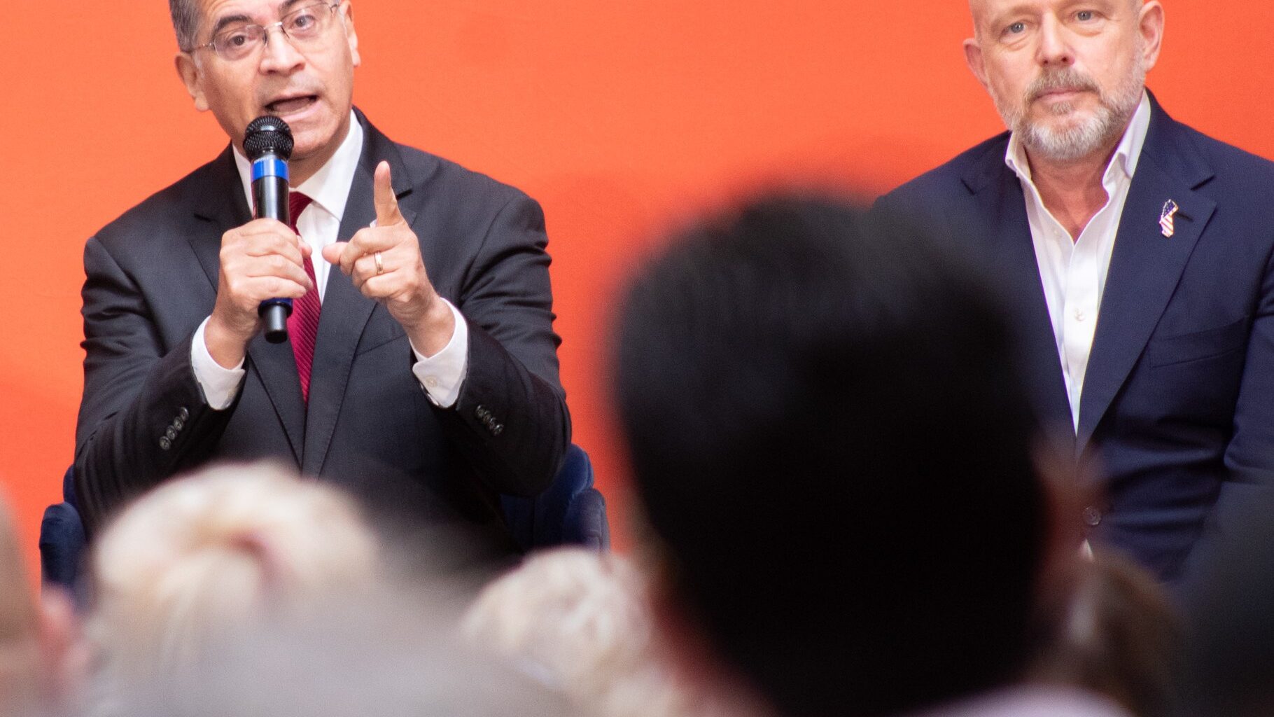 Hilton, Becerra battle in rare gubernatorial debate. But was the focus on California?