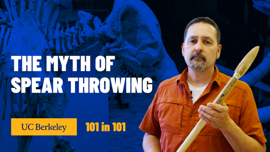 Watch: Did ancient humans really throw spears at mammoths? A Berkeley archaeologist says no.