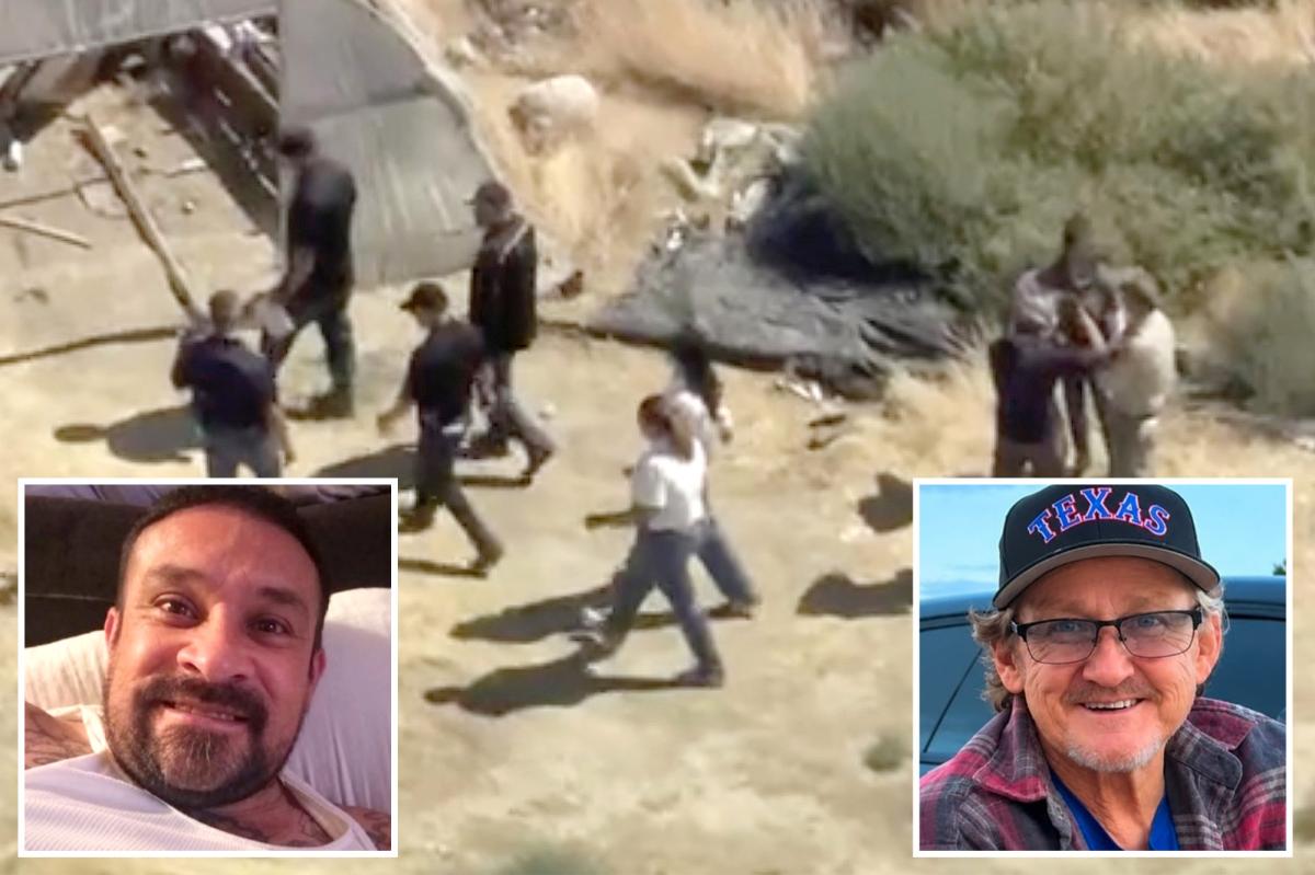 Missing men identified after bodies discovered in California graves