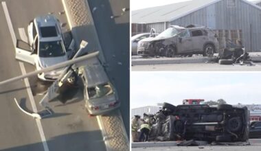 Oxnard driver booked on 2 murder counts after deadly 8-car crash