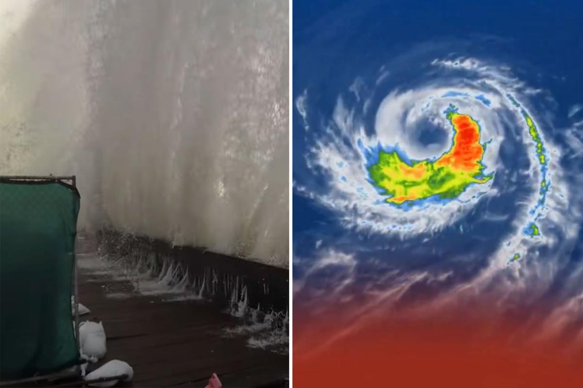 Waves batter SoCal as hurricane-force storm approaches coast