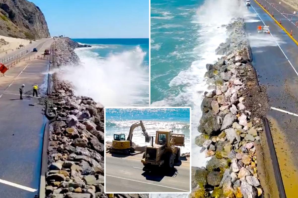 California scrambles to save PCH from crumbling into ocean