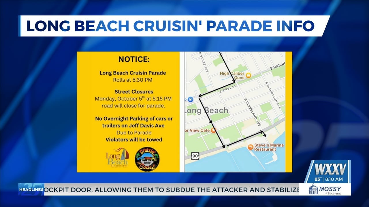 City of Long Beach shares Cruisin’ parade information
