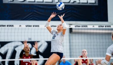Aggie Volleyball Scores 3-1 Win Over Fresno State
