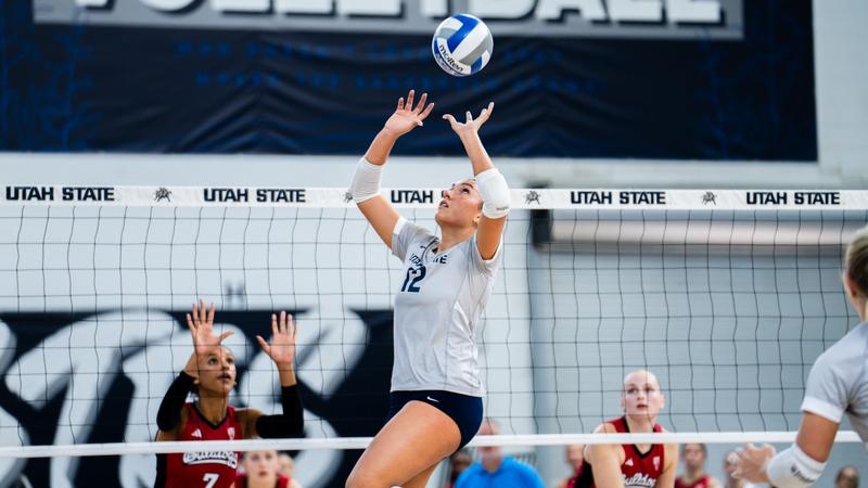Aggie Volleyball Scores 3-1 Win Over Fresno State