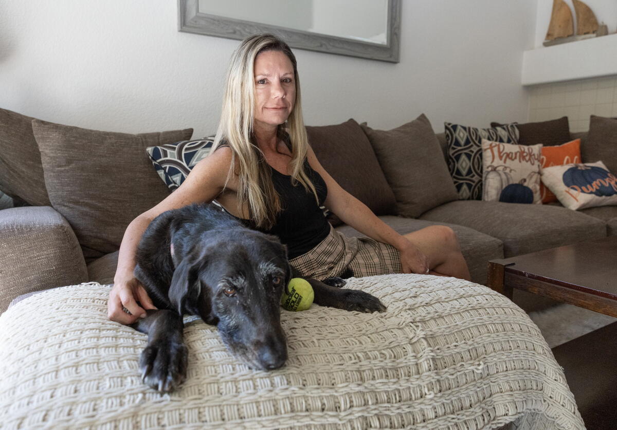 Megan Blanda is a resident at Vilamoura condominiums in San Clemente.