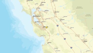 Earthquake of magnitude 2.4 reported close to Alum Rock, CA on Oct. 3