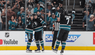 Chernyshov scores twice, gets OT winner for Sharks against Kings
