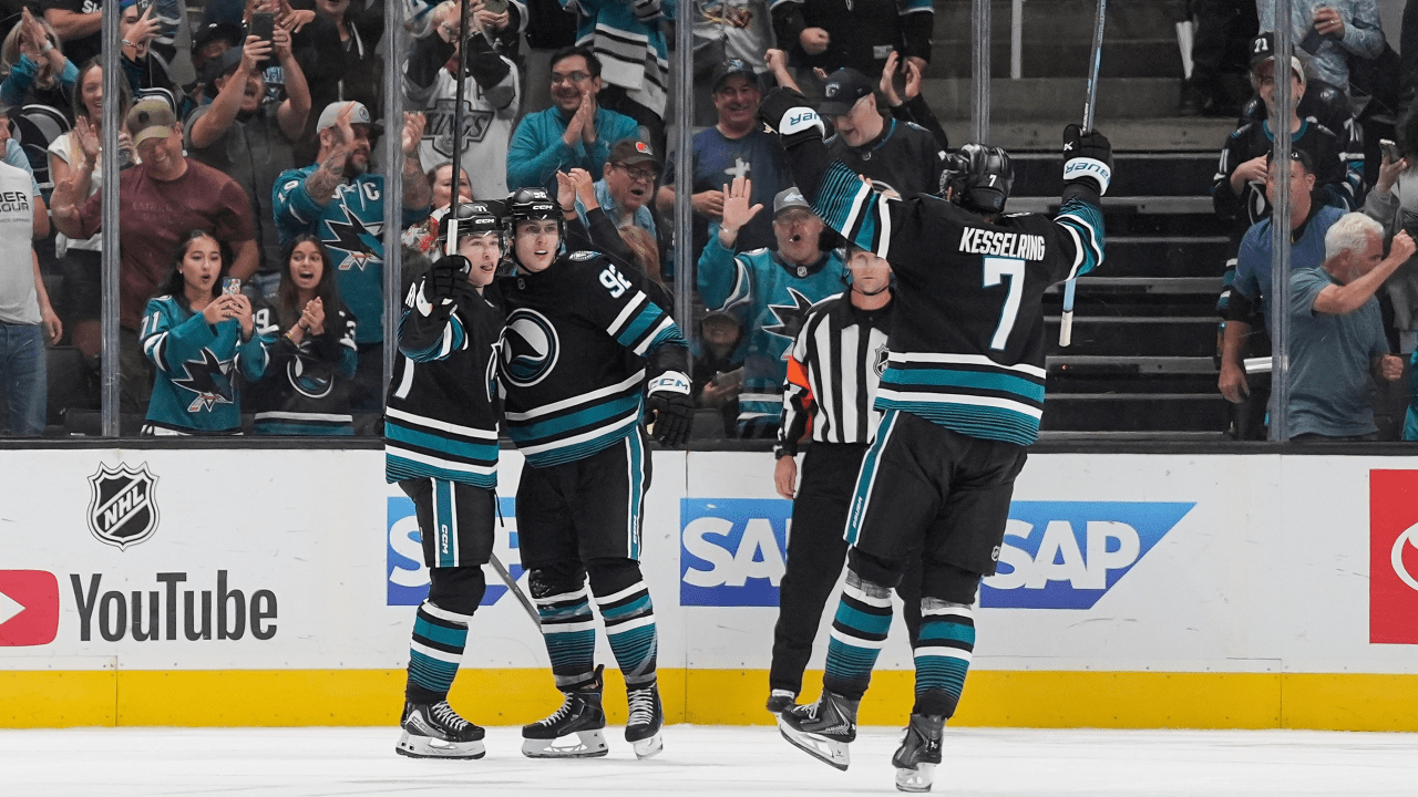 Chernyshov scores twice, gets OT winner for Sharks against Kings
