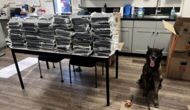 Alhambra police K-9 sniffs out roughly 440 pounds of cocaine during traffic stop