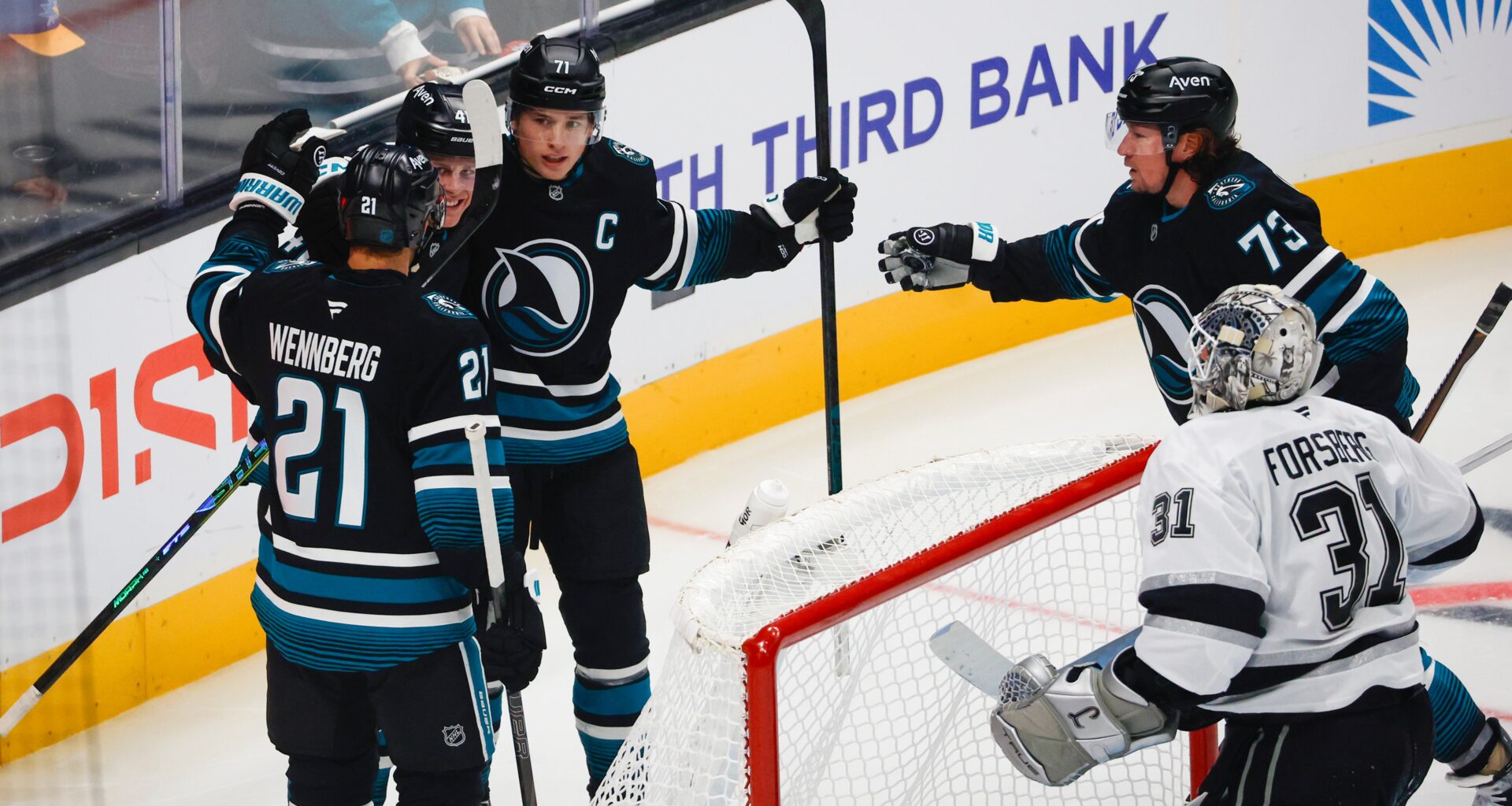 San Jose Sharks, Igor Chernyshov beat Los Angeles Kings in overtime