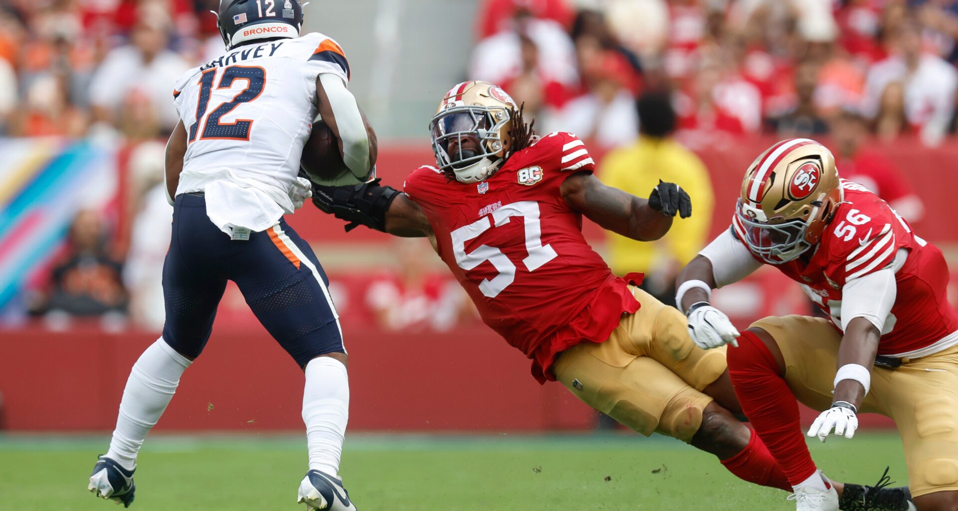 Dre Greenlaw is the tone-setting enforcer 49ers sorely missed