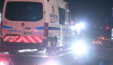 An ambulance and SUV collided in northeast Fresno Sunday night