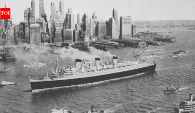 In 1967, Long Beach bought the retired Queen Mary to keep her from the scrapyard; the ocean liner became a hotel and still anchors the waterfront | World News