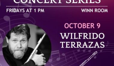 Autumn Concert Series: Wilfrido Terrazas