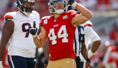 Kyle Juszczyk, Nick Bosa, Marques Sigle out injured for 49ers-Seahawks
