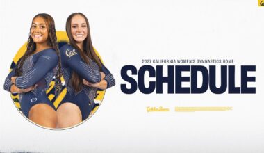 Cal Women’s Gymnastics Announces 2027 Home Schedule
