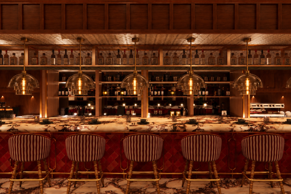 Your next favorite bar seat awaits at Juliette restaurant Little Italy
