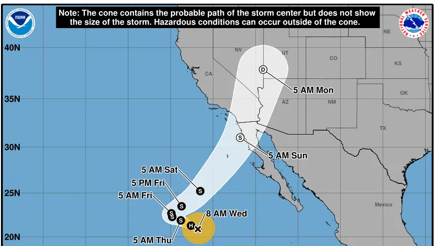 Why Hurricane Rachel could still bring flooding to California