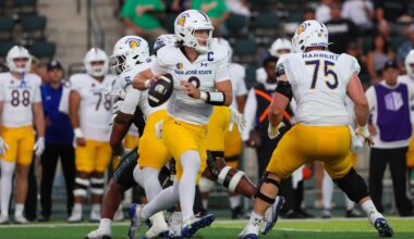San Jose State returns home for a Friday night game to face Wyoming