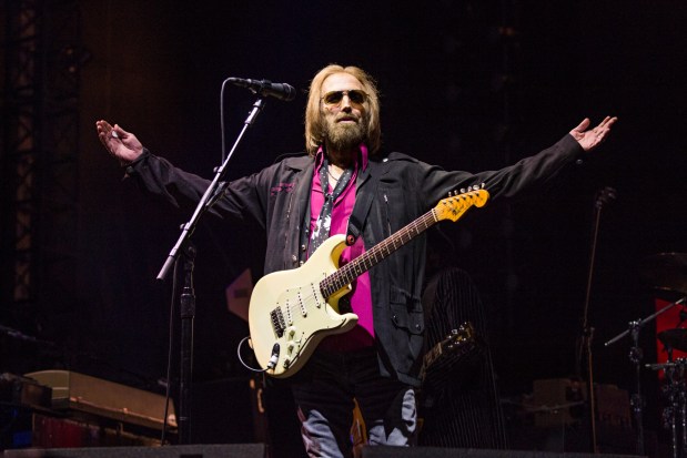 Tom Petty of Tom Petty and the Heartbreakers seen at KAABOO 2017 at the Del Mar Racetrack and Fairgrounds on Sunday, Sept. 17, 2017, in San Diego, Calif. (Photo by Amy Harris/Invision/AP)