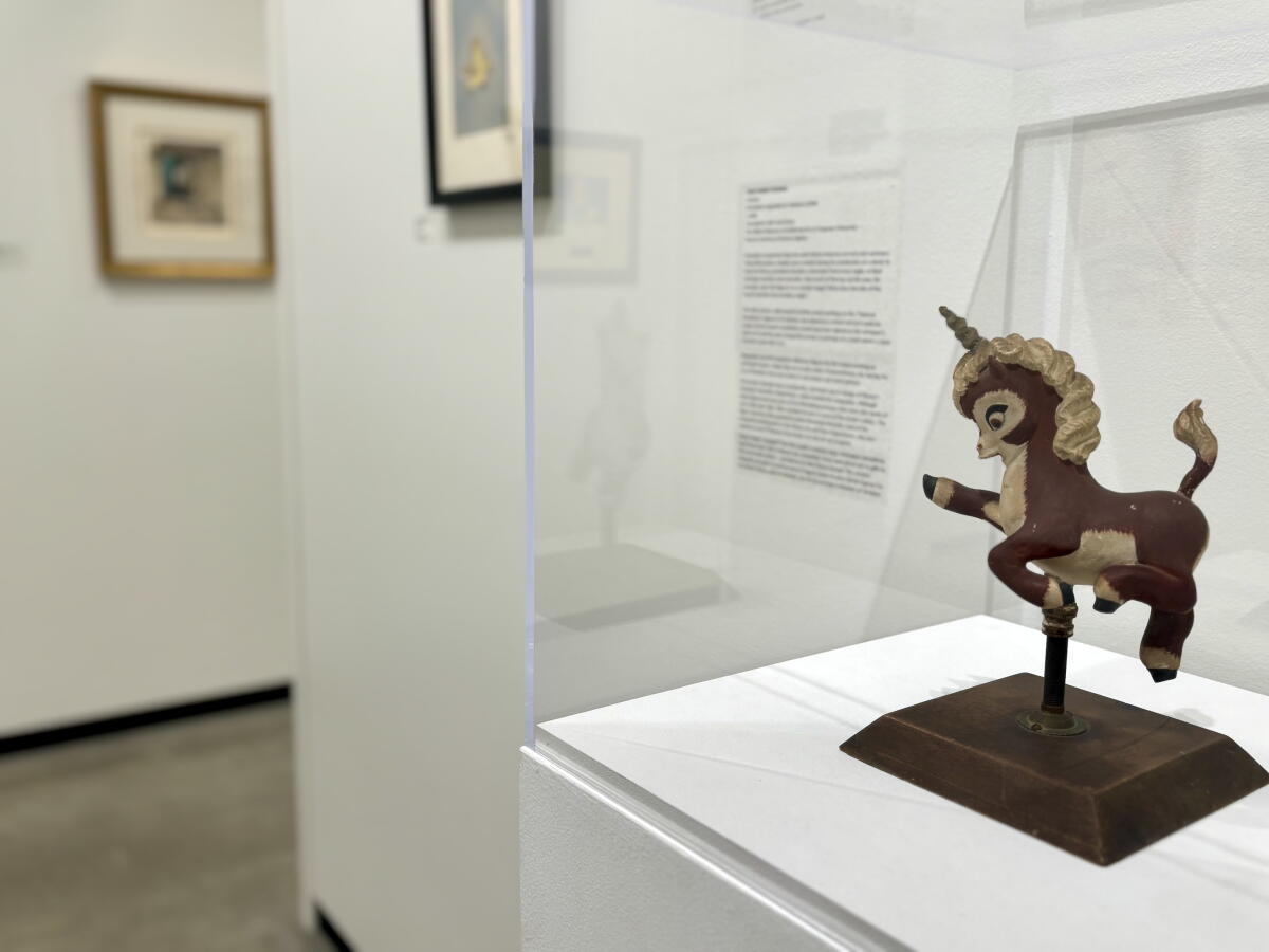 Disneyland concept art and ephemera are part of the Hilbert Museum's permanent collection.