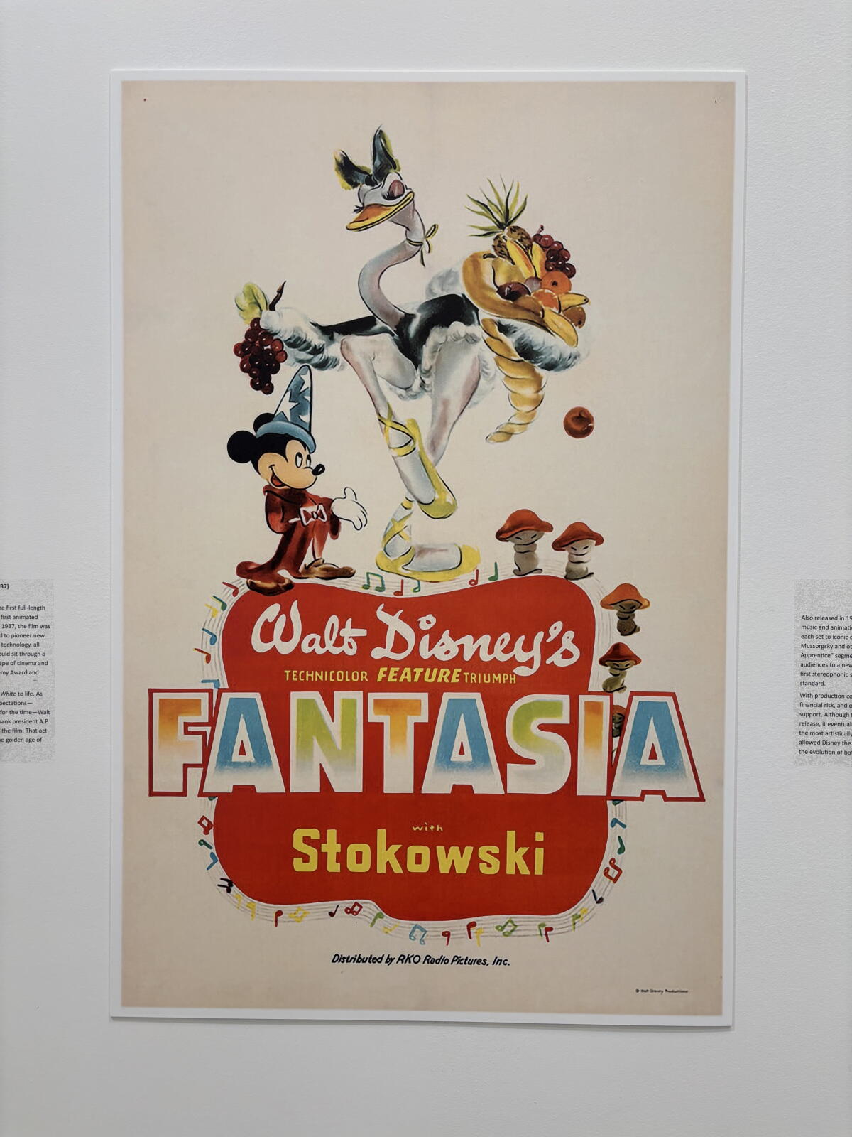 The Hilbert Museum permanent collection features Disney movie posters and illustrations.
