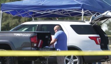 Investigators descend on scene of fiery California plane crash that killed two