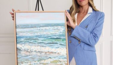 Childhood travels shaped artist’s brush with painting