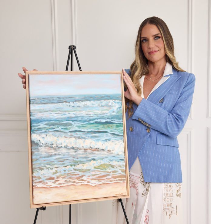 Childhood travels shaped artist’s brush with painting