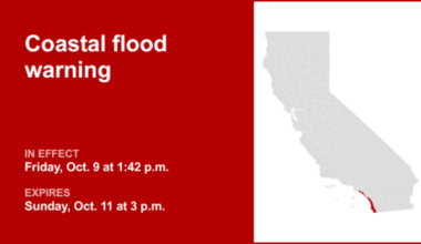 UPDATE: Coastal flood warning active for San Diego County Coastal Areas and Orange County Coastal