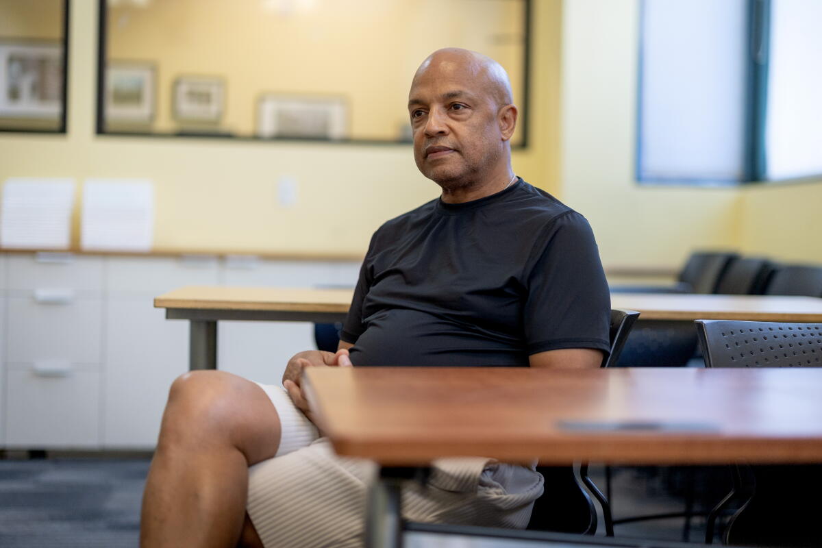 Marshall May, supervisor with the Safekeeping Program, poses for a portrait