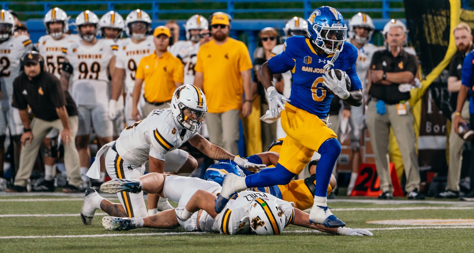 San Jose State dealt gut-punching 16-13 overtime loss to Wyoming