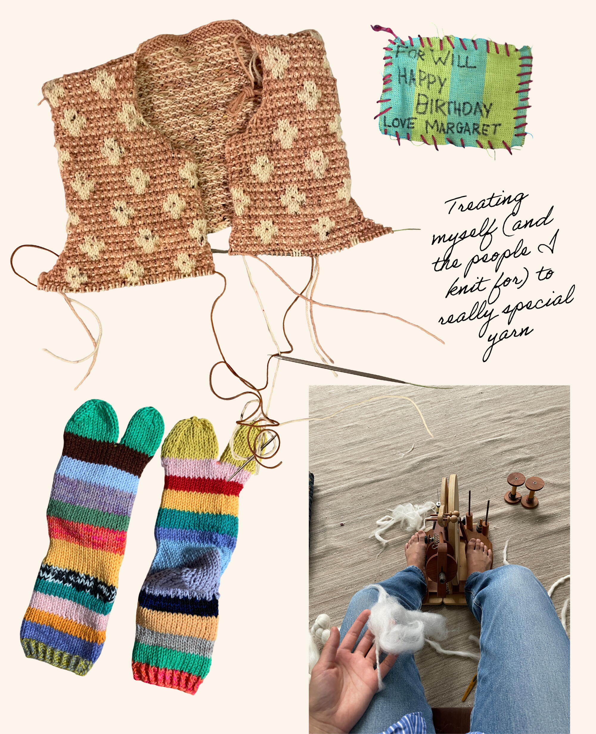 Collage for an Image Magazine story about luxury fashion buyers’ personal luxuries