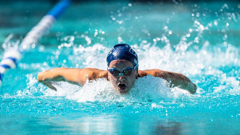 Diehl Wins the 200 Free as San Diego Swim and Dive Competes at the Pepperdine Invite