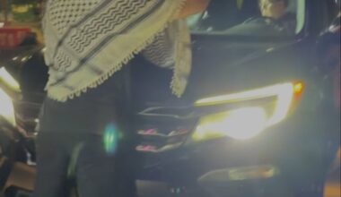 Zionist drives car into crowd at pro Palestine rally.