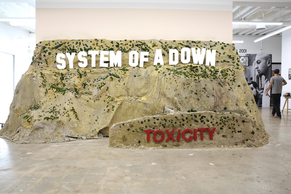 An anniversary exhibit for L.A. band System of a Down in honor of their seminal album, "Toxicity" 