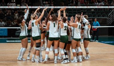 Women's Volleyball Takes Win Streak to Wyoming